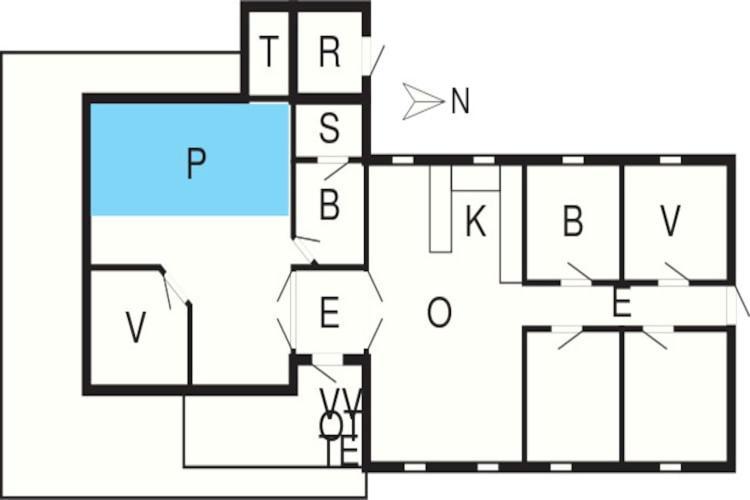 9 Person Holiday Home In Juelsminde Sonderby  Екстер'єр фото